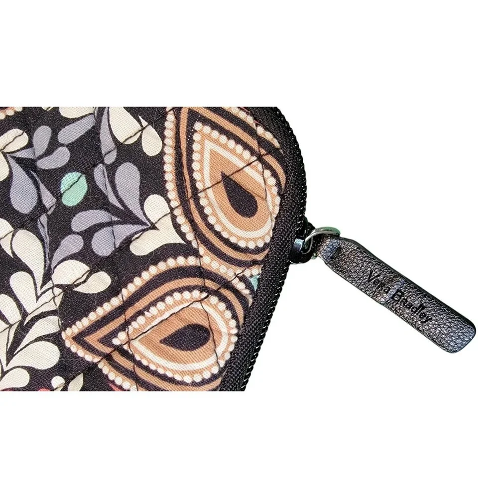 Vera Bradley Tablet Laptop 14in Sleeve Holder Sierra Stream Quilted Zip EUC